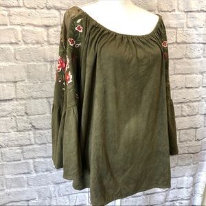 Umgee Bell Sleeve Shirt